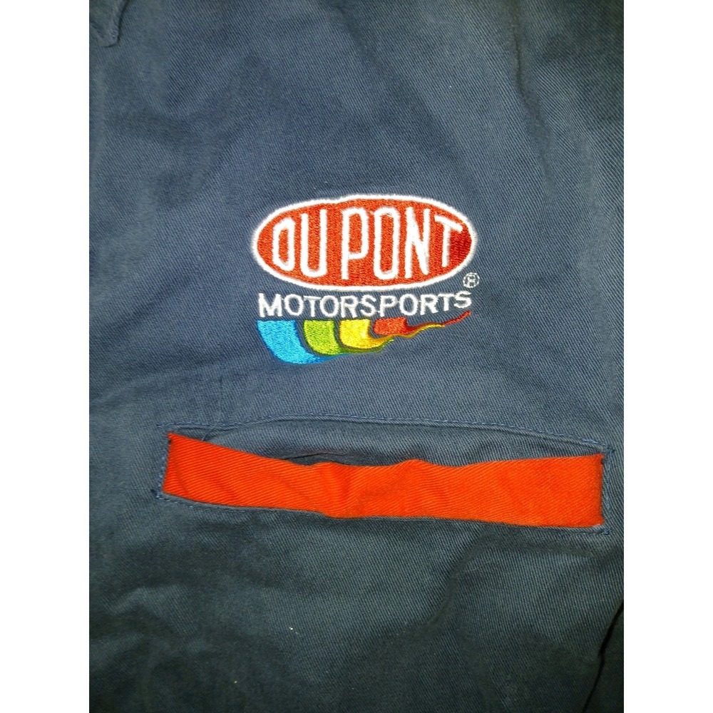 Winners Circle Jeff Gordon Dupont Motorsports Embroidered Button Down Shirt L - Picture 6 of 8